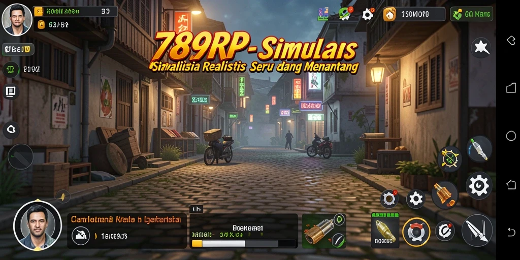 Screenshot utama 789RP menampilkan gameplay yang mendalam dan interaktif.