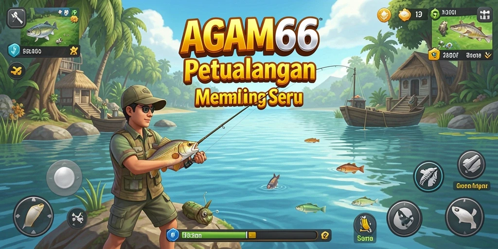 Tangkapan ikan yang luar biasa dalam gameplay memancing AGAM66.