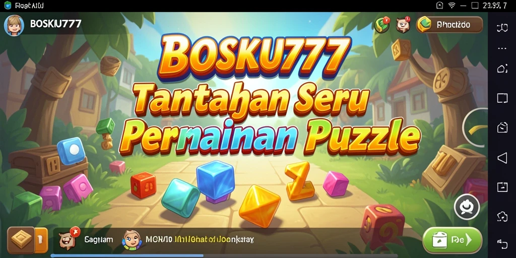 Tampilan gameplay menantang dan seru dari BOSKU777.