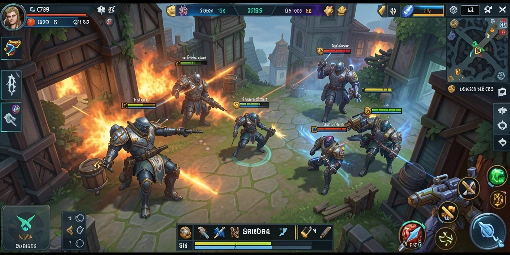 Tangkapan layar C789 menunjukkan aksi strategi mendalam dalam gameplay yang menarik.