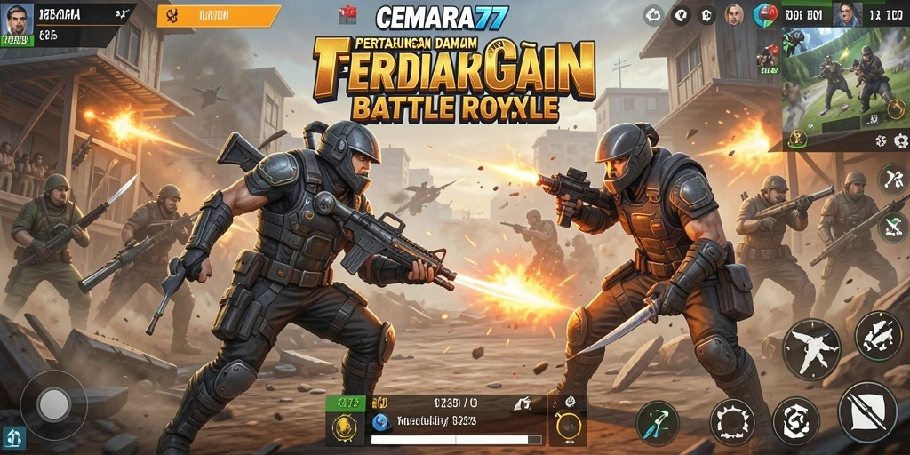 Tampilan gameplay CEMARA77 yang seru dan penuh aksi.
