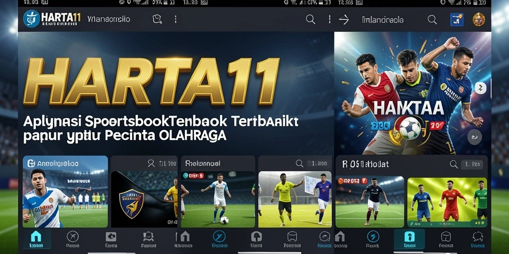 Tampilan gameplay menarik dari HARTA11 dalam taruhan olahraga.