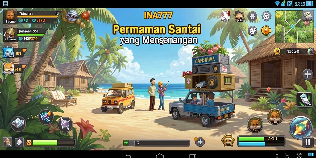 Tampilan menarik gameplay INA777 dengan tantangan seru.