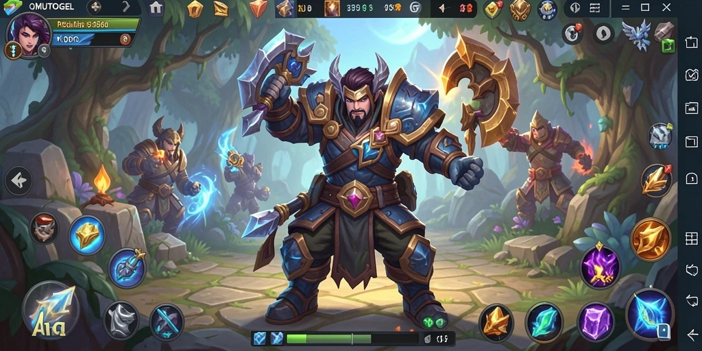 Screenshot gameplay ARPG OMUTOGEL yang menampilkan aksi seru.