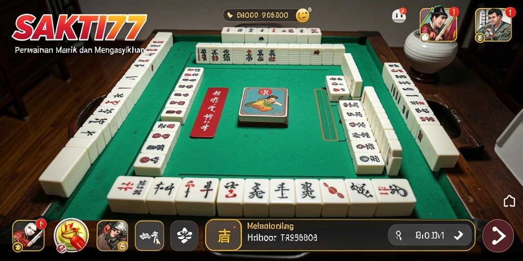 Tampilan gameplay menarik dari SAKTI77 yang penuh warna.