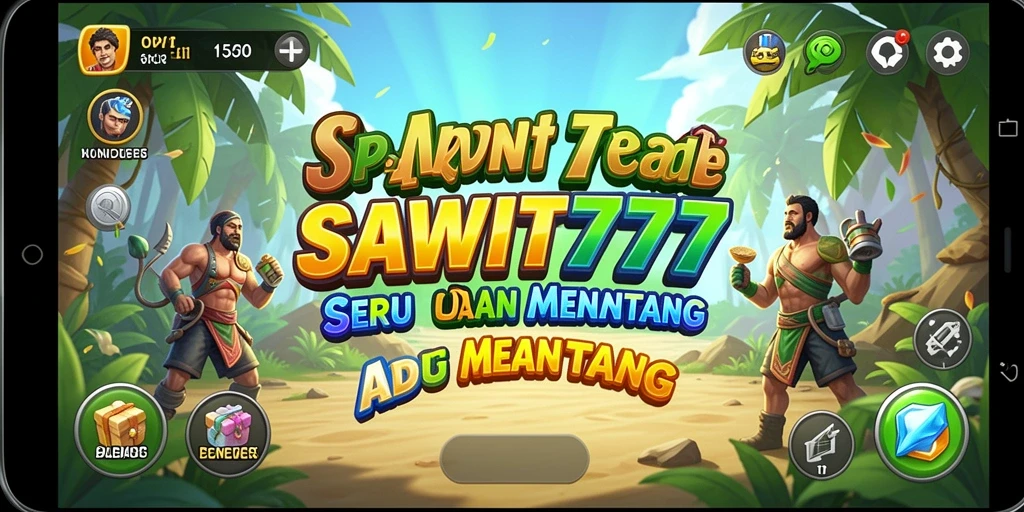 Tampilan gameplay SAWIT777 yang seru dan menantang.