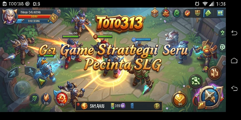 Visual gameplay strategis yang mendebarkan di TOTO313