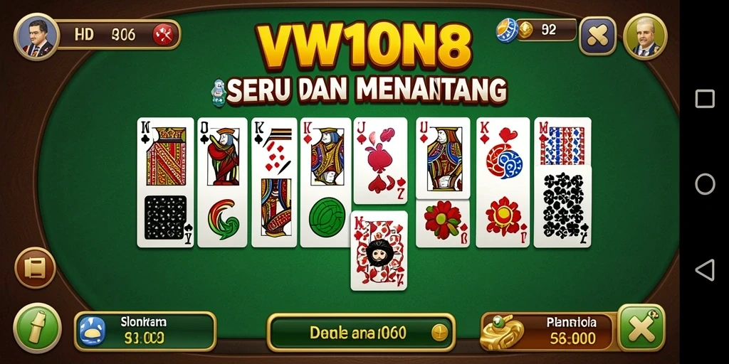 Tampilan gameplay seru dan interaktif dari VW108.